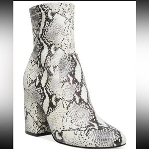 NEW Madden Girl Snakeskin booties